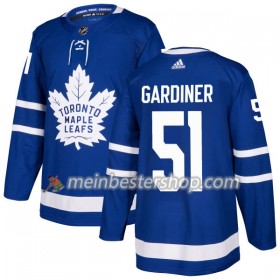 Toronto Maple Leafs Jake Gardiner 51 Adidas 2017-2018 Blau Trikot Authentic - Herren